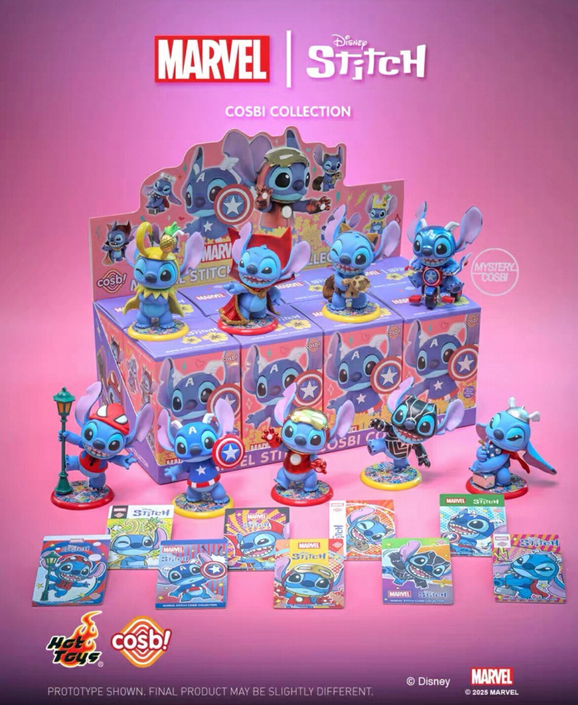 楽天市場】マーベル スティッチ コスビ コレクション フィギュア