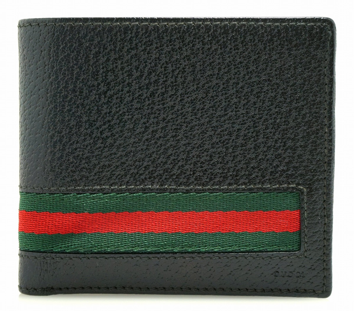 楽天市場】【財布】GUCCI グッチ 2つ折財布 ウェブライン シェリー