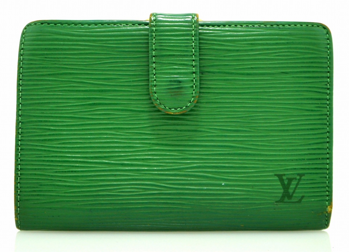 楽天市場】【財布】LOUIS VUITTON ルイ ヴィトン エピ 2つ折 がま口