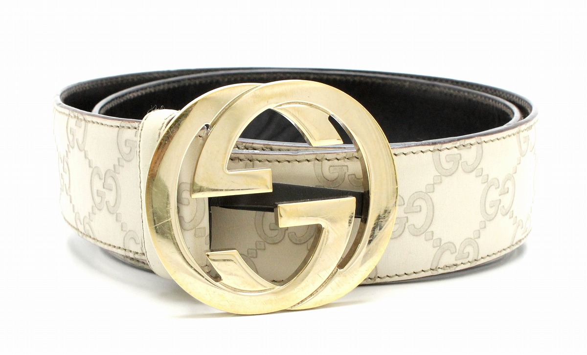 楽天市場】GUCCI グッチ グッチシマ インターロッキング Gバックル