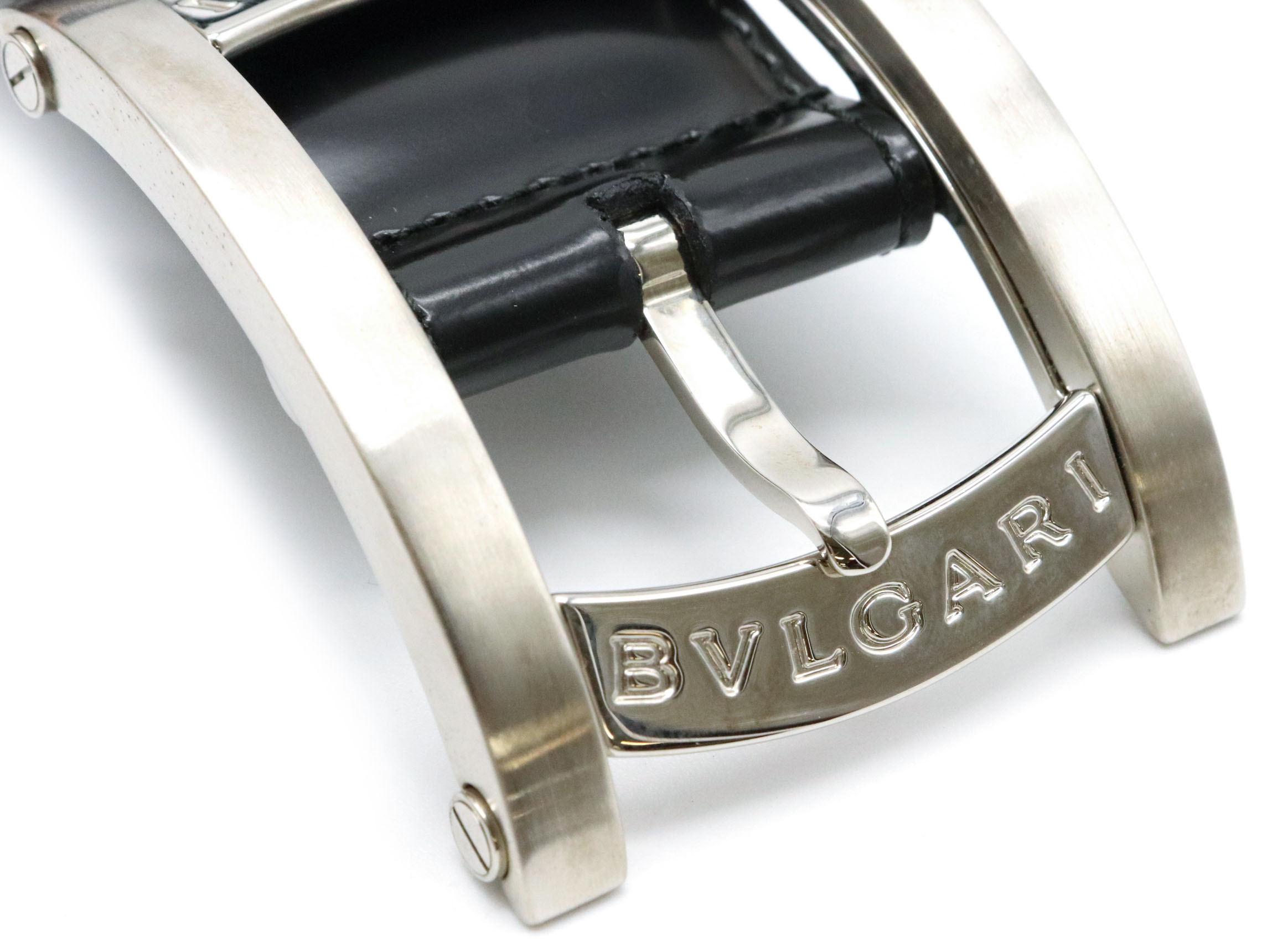 楽天市場】BVLGARI ブルガリ アショーマ ベルト メンズ レザー 黒