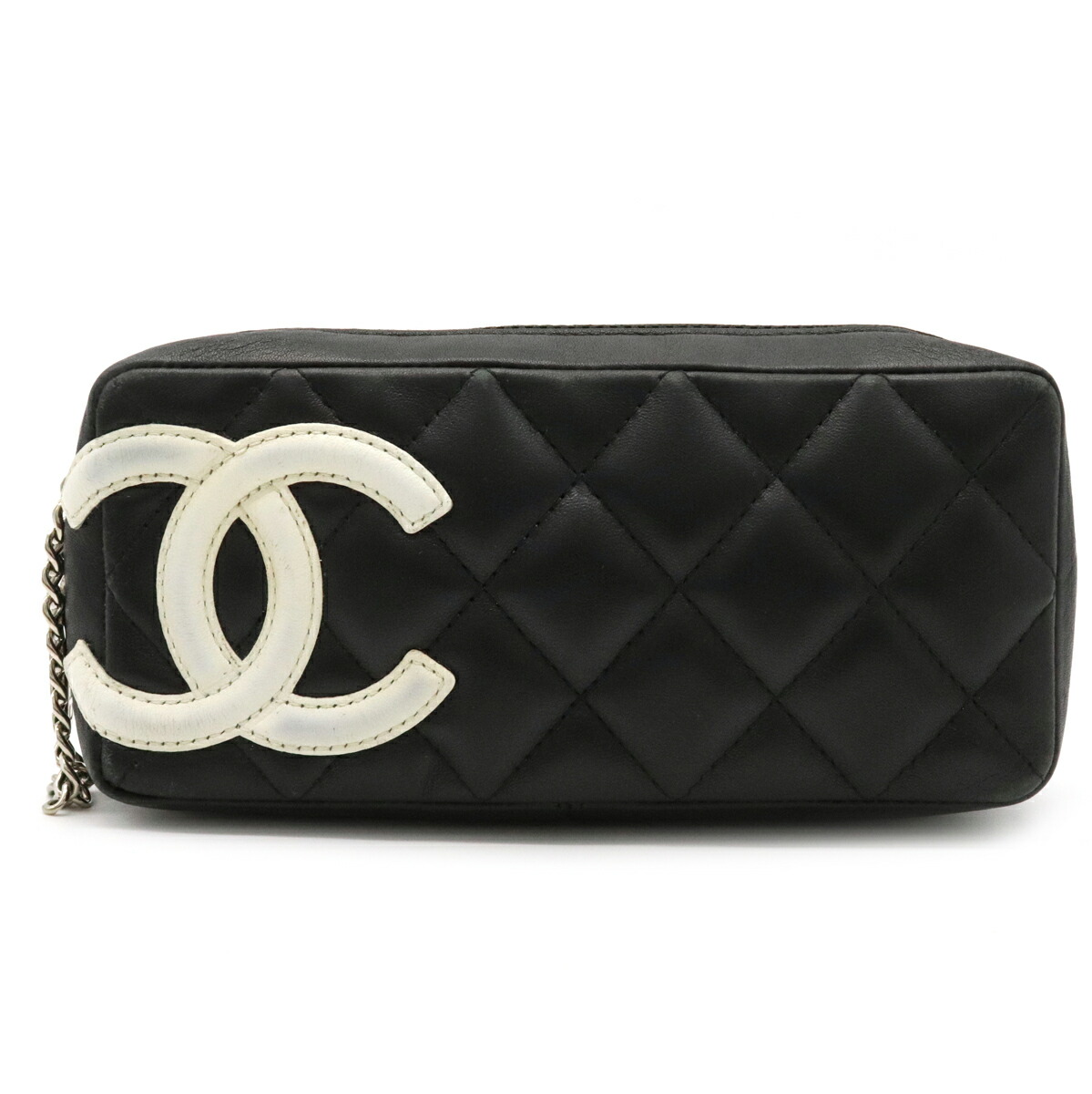 楽天市場】CHANEL シャネル カンボンライン ココマーク マルチポーチ