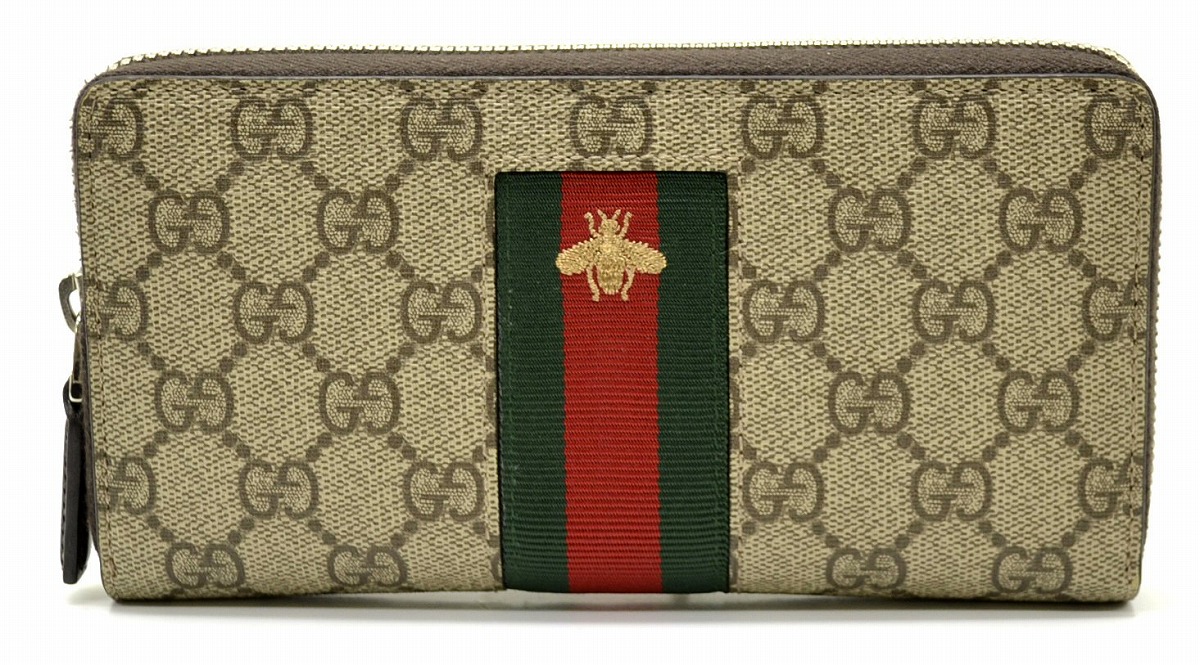 楽天市場】【財布】GUCCI グッチ GGスプリーム シェリー ビー 蜂