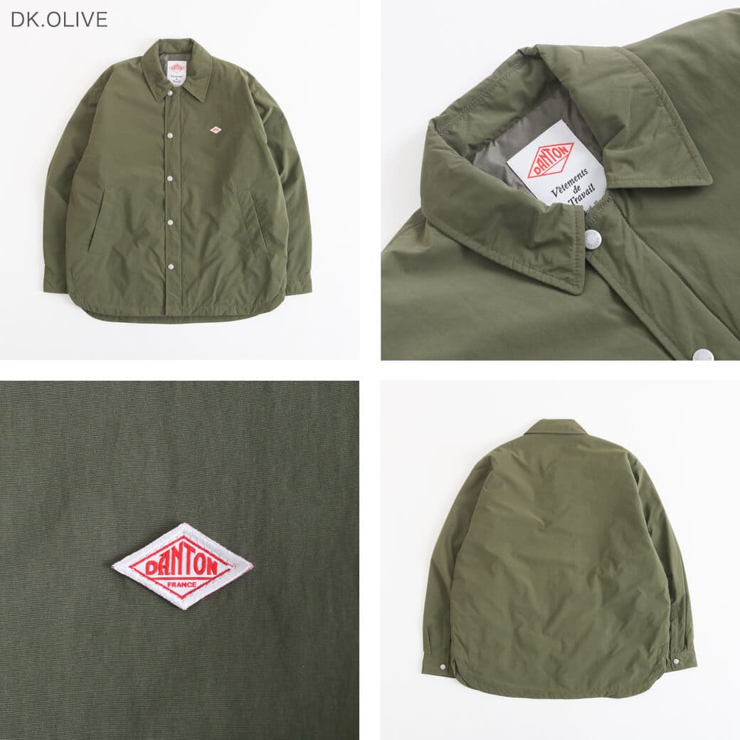 楽天市場】DANTON ダントン アウター INSULATION COACH JACKET