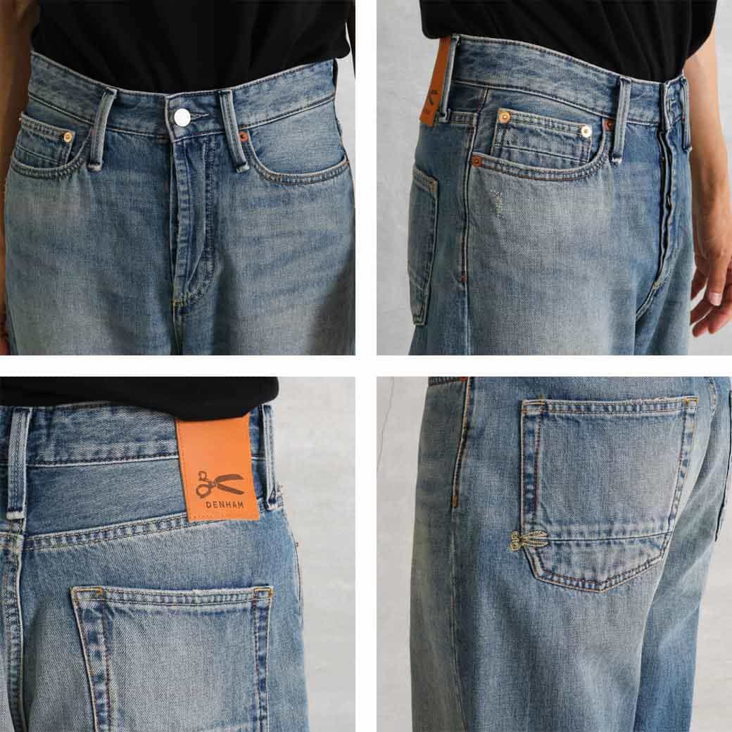 楽天市場】DENHAM DAGGER CMW デンハム リラックスフィットデニム