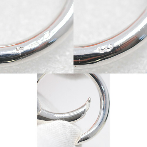 楽天市場】エルメス/ AG925 ヴィンテージ Hロゴ カラビナ キーホルダー