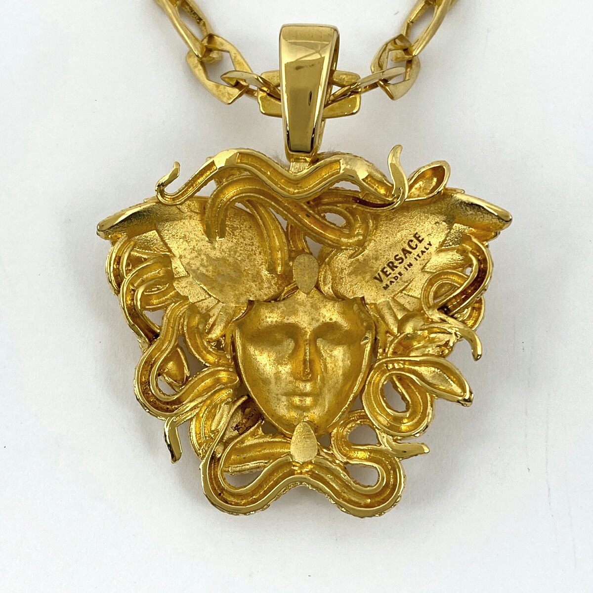 楽天市場】【ラッピング可】ヴェルサーチ VERSACE メデューサ チェーン