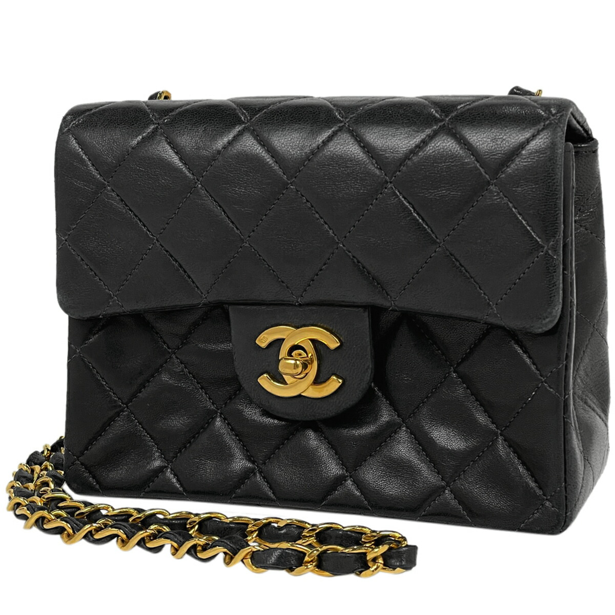 楽天市場】シャネル CHANEL ミニ マトラッセ シングルフラップ