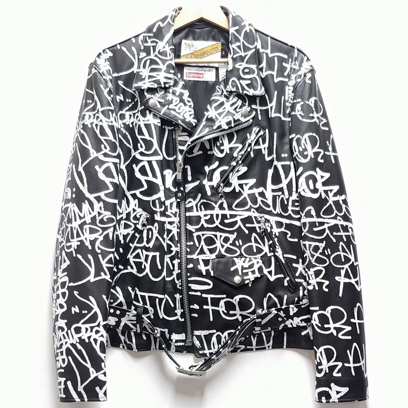 楽天市場】Supreme 18AW COMME des GARCONS SHIRT Schott Painted