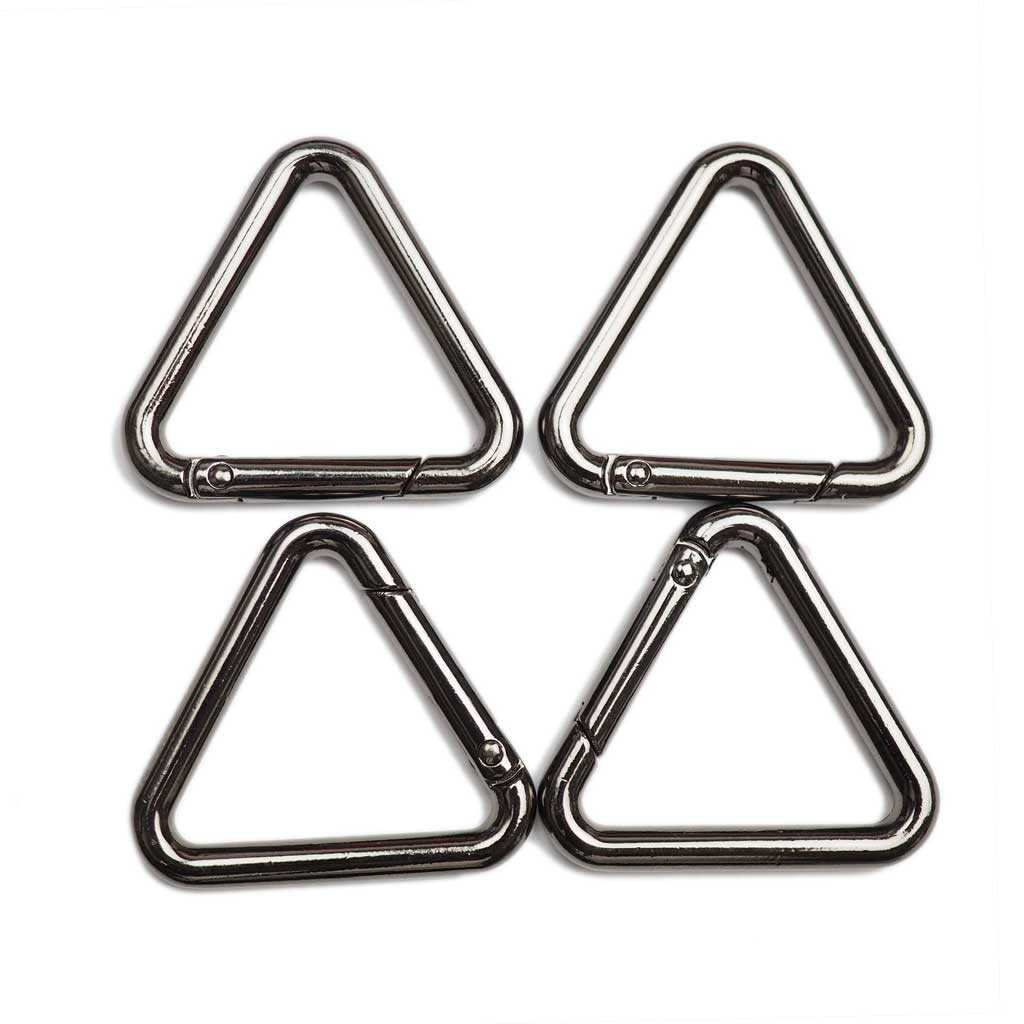 楽天市場】三角カラビナ トライアングル/フック/三角カン 【中サイズ