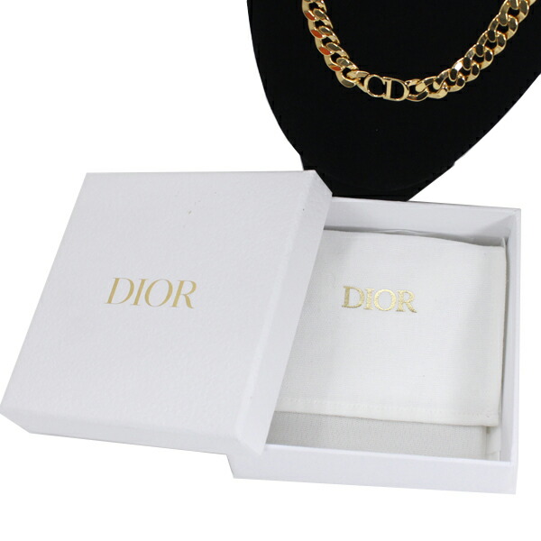 楽天市場】クリスチャン ディオール CDアイコン チェーンリンク