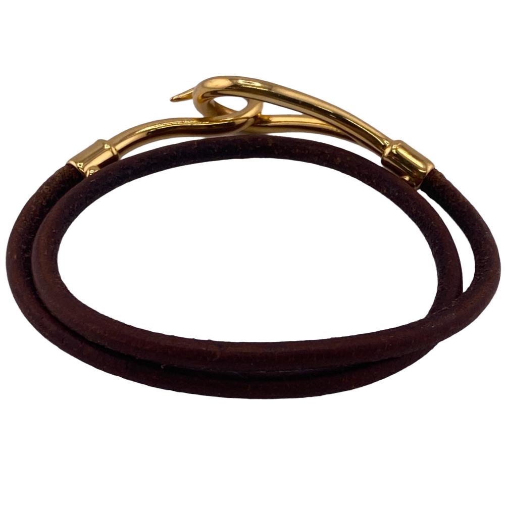 楽天市場】HERMES/エルメス アタメ ブレスレット ブラウン ユニ