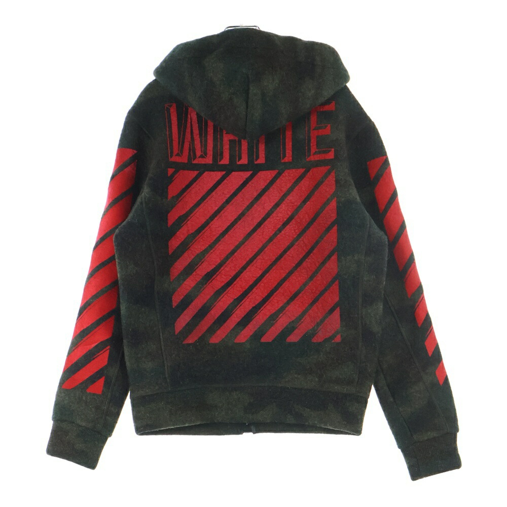 楽天市場】off-white オフホワイト ジップアップの通販