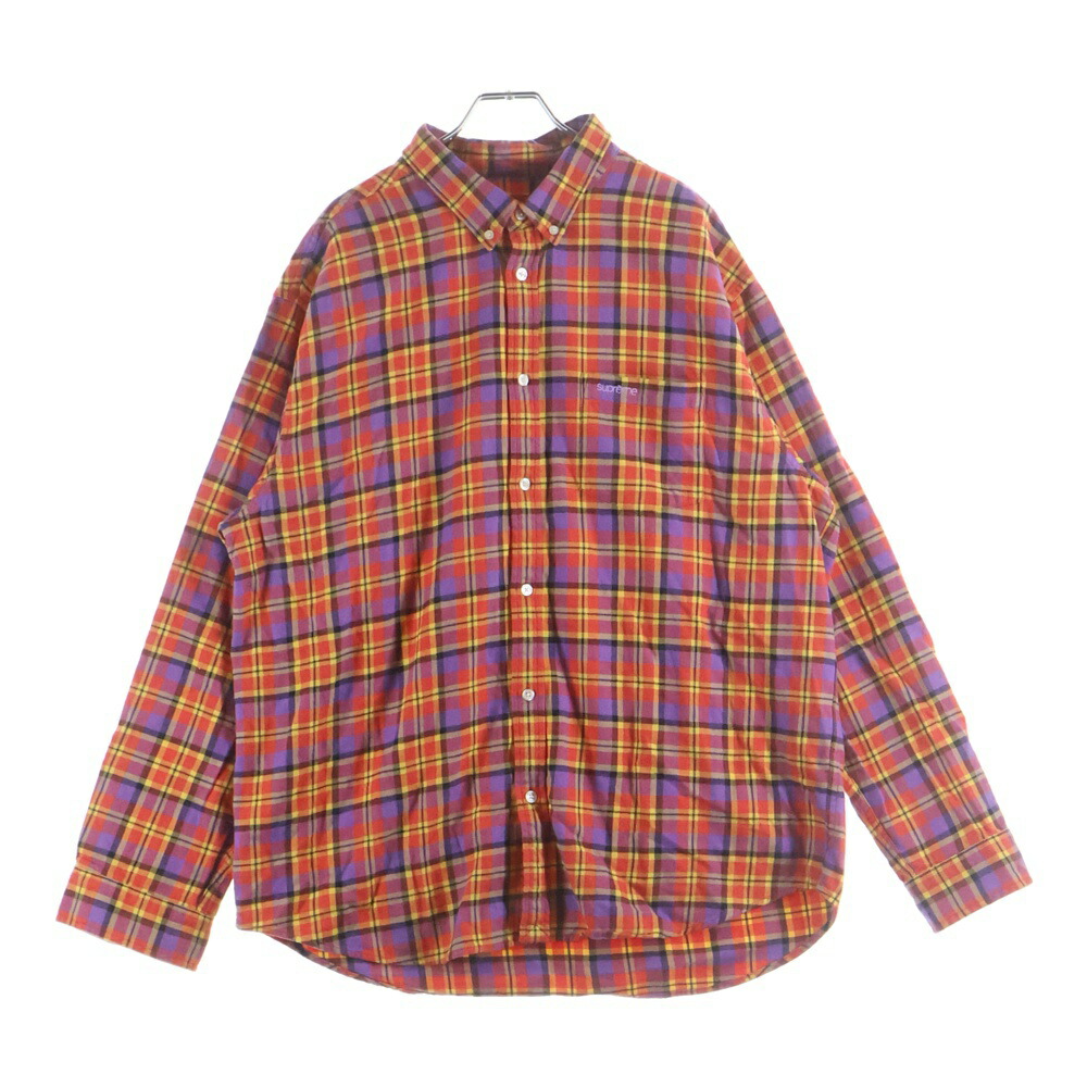 楽天市場】supreme チェック シャツの通販