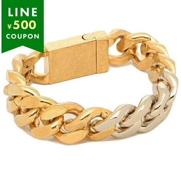 楽天市場】サンローランパリ ブレスレット バングル ゴールド メンズ