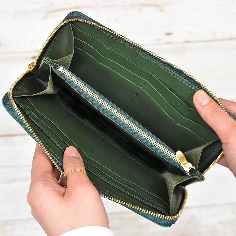 楽天市場】【10%OFF 楽天スーパーSALE 3/4 20時から】緑の財布