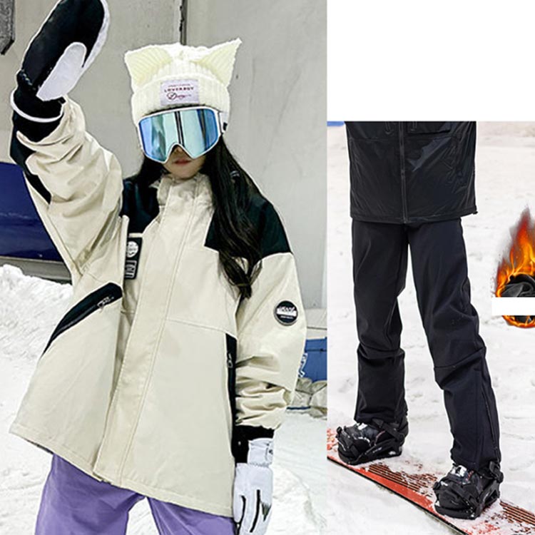 楽天市場】スノーボードウェア スキーウェア 上下セット レディース