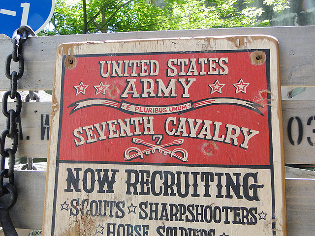 楽天市場】U.S.アーミー 第七騎兵連隊 木製看板 アメリカン雑貨