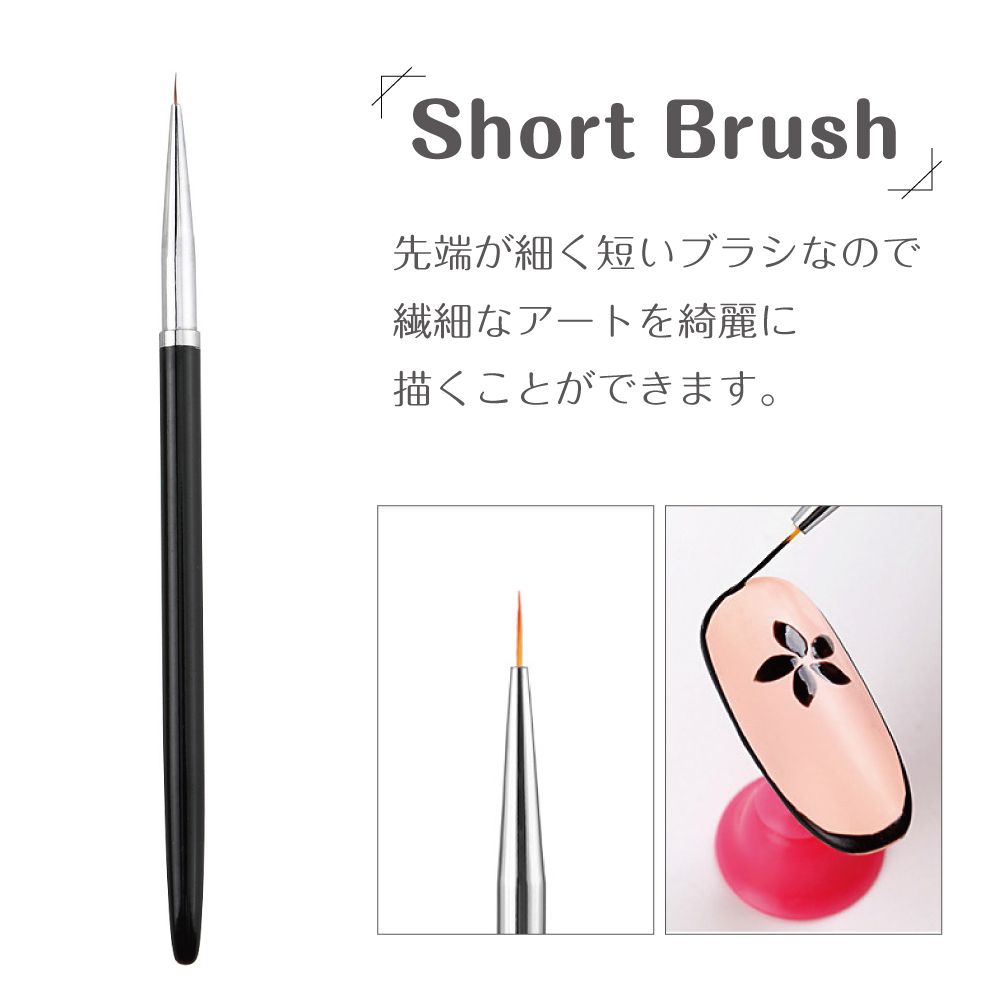 楽天市場】【楽天スーパーSALE】ネイルブラシ セット ネイル ライン