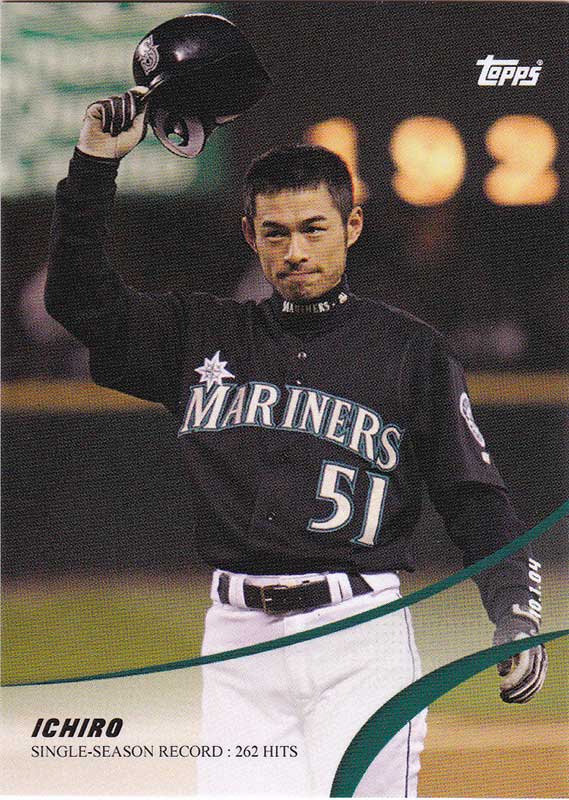 楽天市場】イチロー Ichiro 2019 Topps On Demand Set #4 2019 Topps