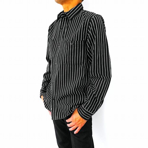 楽天市場】ヒューストン ストライプ ビエラシャツ ヴィンテージ ワーク