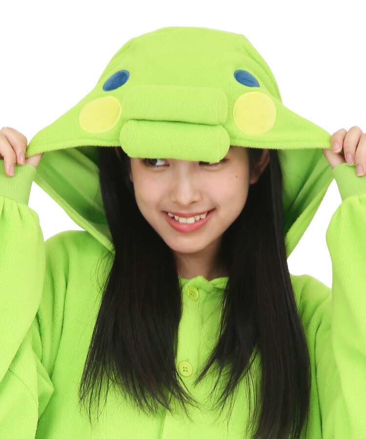 楽天市場】着ぐるみ パジャマ 大人用 フリース くちぱっち ban238