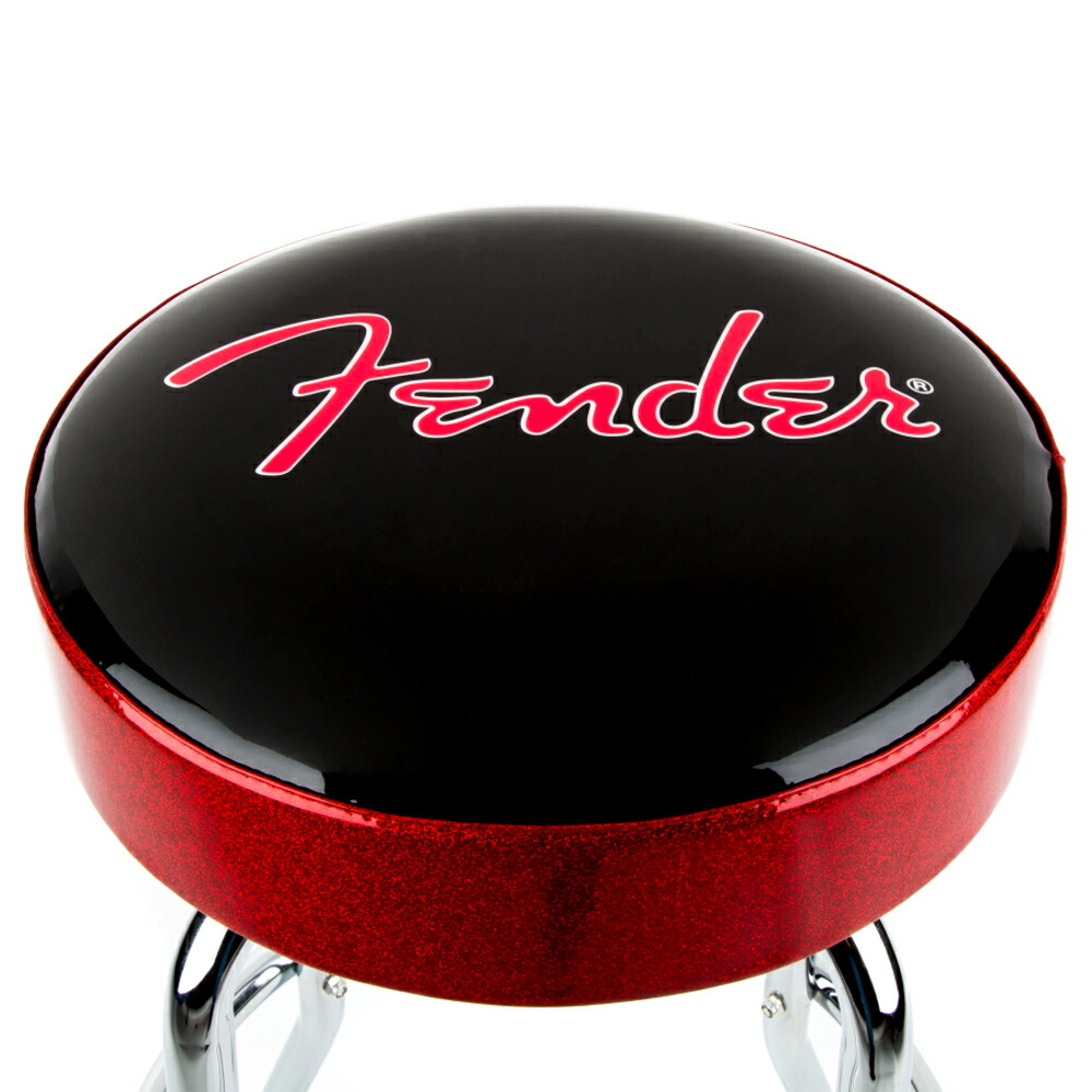 楽天市場】Fender フェンダー Red Sparkle Barstool 24