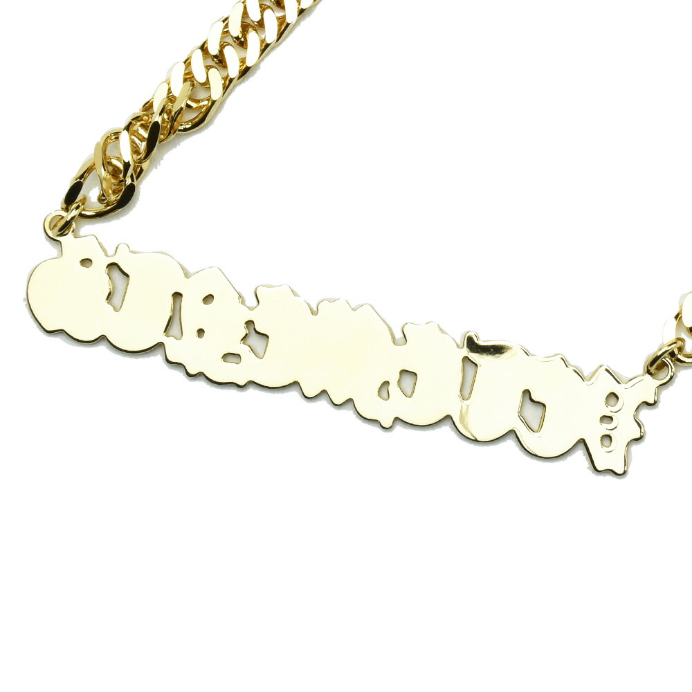 楽天市場】ヴェトモン ネックレス メンズ ゴシック ロゴ ゴールド 真鍮