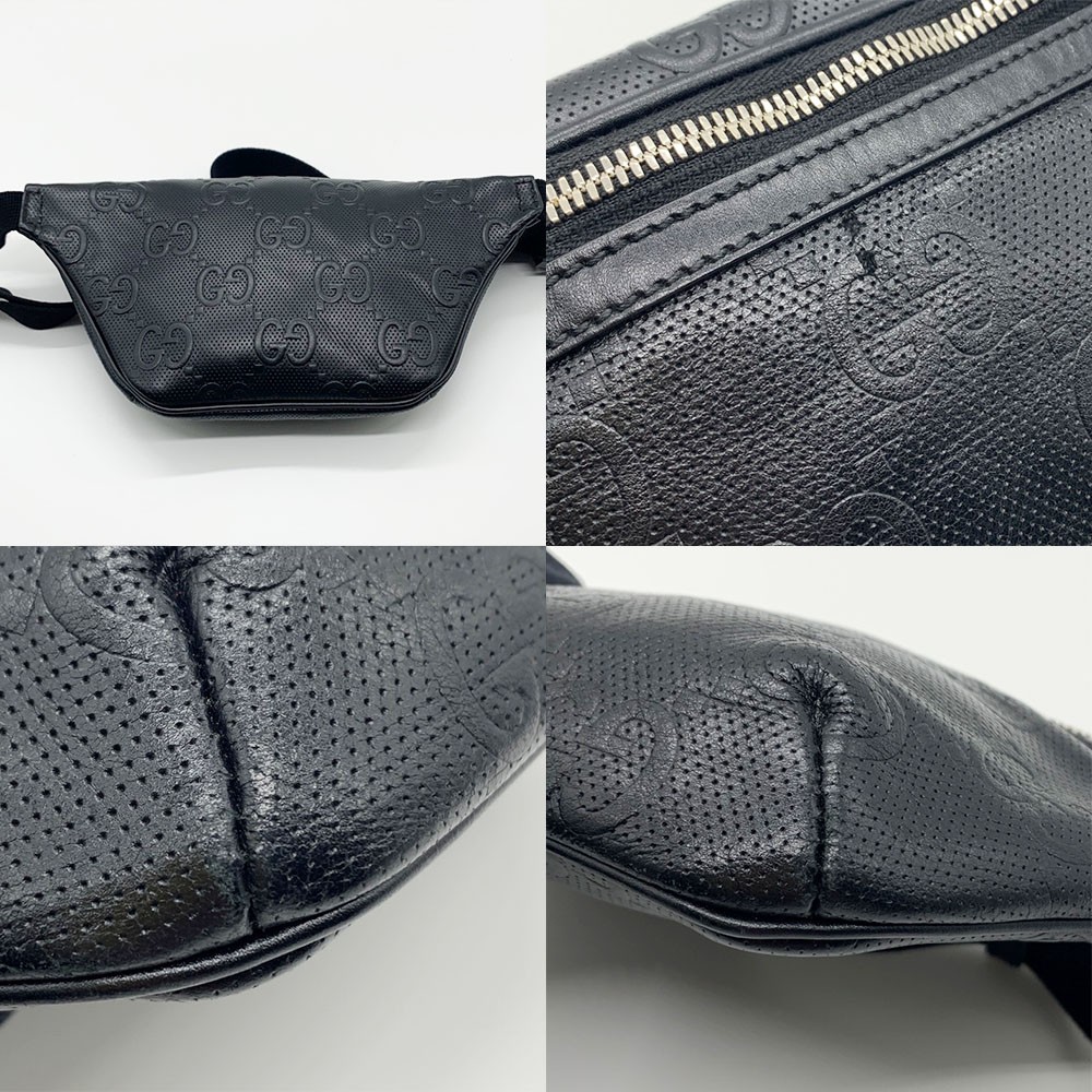 楽天市場】グッチ ウエストポーチ スモール ベルト ボディ バッグ 斜め