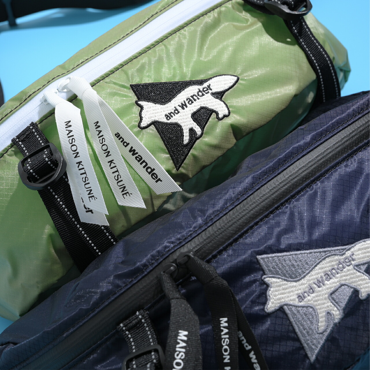 楽天市場】メゾンキツネ × アンドワンダー MAISON KITSUNE × and