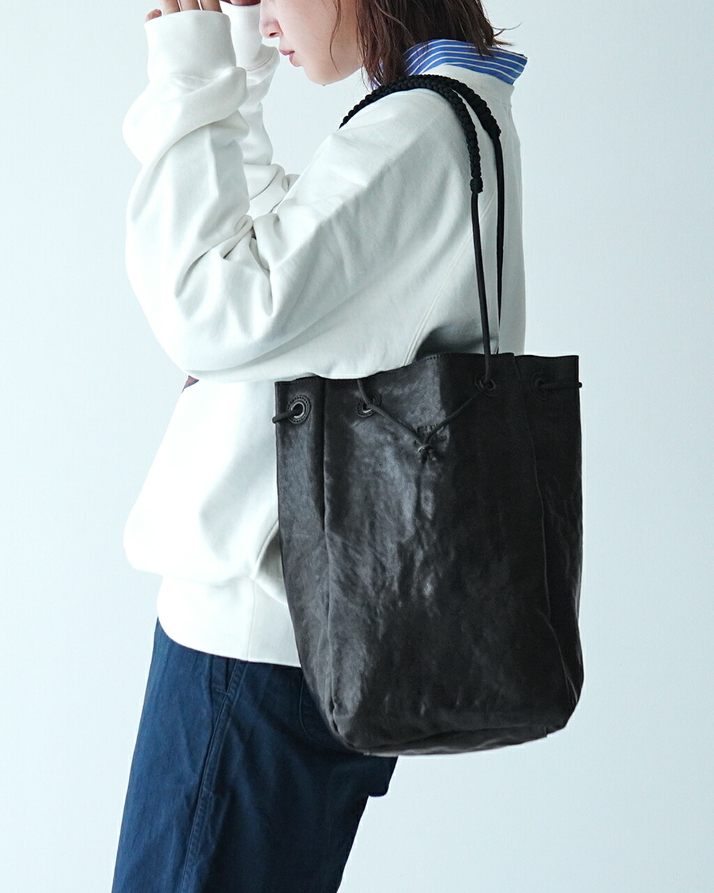 楽天市場】ハイダ HAIDA ウォッシュド レザー タンカー レディース