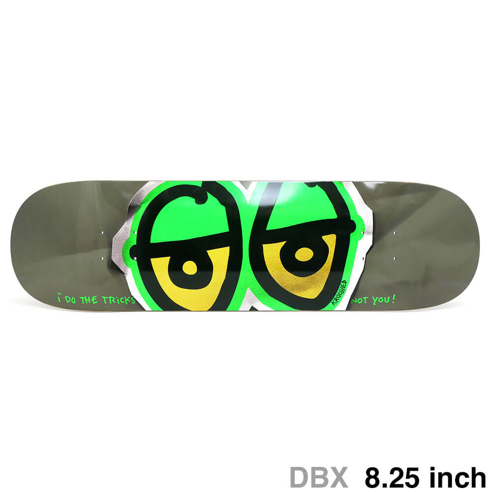 楽天市場】KROOKED DECK クルキッド デッキ TEAM DBX EYES LIGHT GREEN