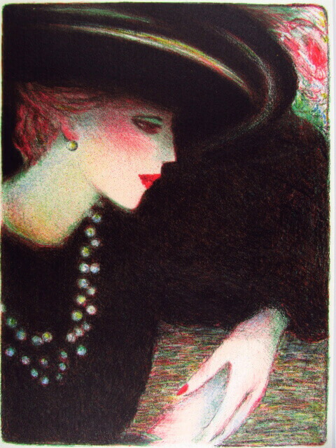 楽天市場】ジャン ピエール カシニョール リトグラフ バルバラ（サイン