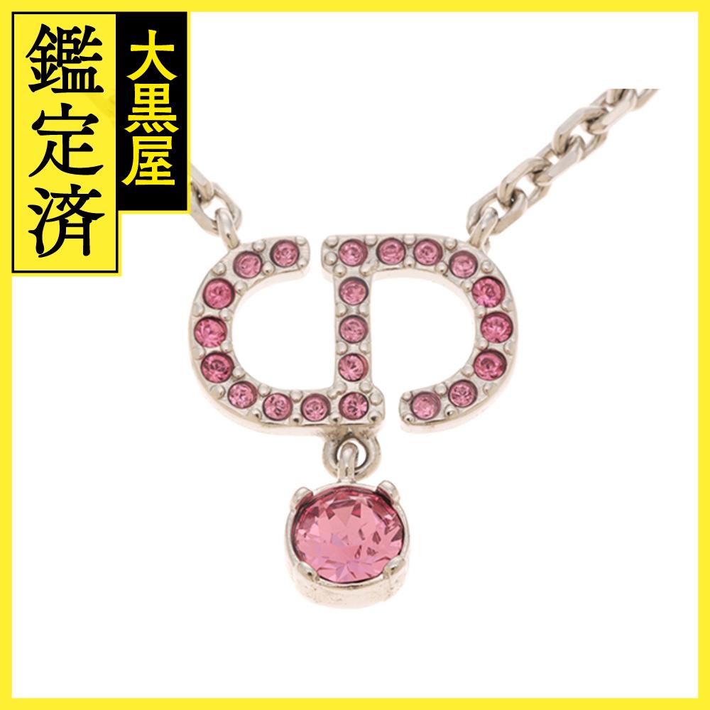 Dior クリスタルボレアル 251 ピンククリスタル リップ ネックレス