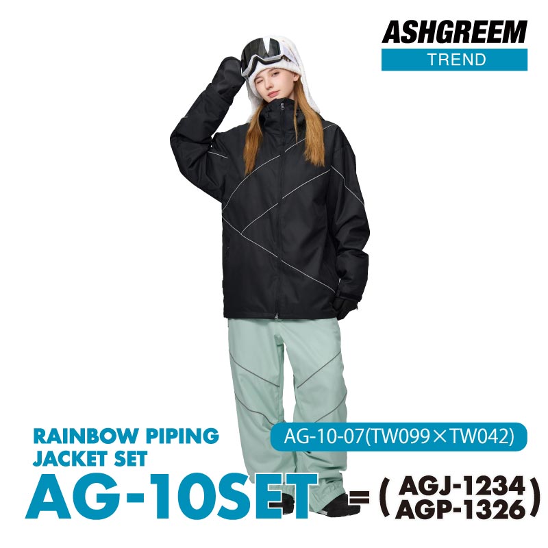 楽天市場】スノーボード ウェア 上下セット AG-10SET スノボウェア