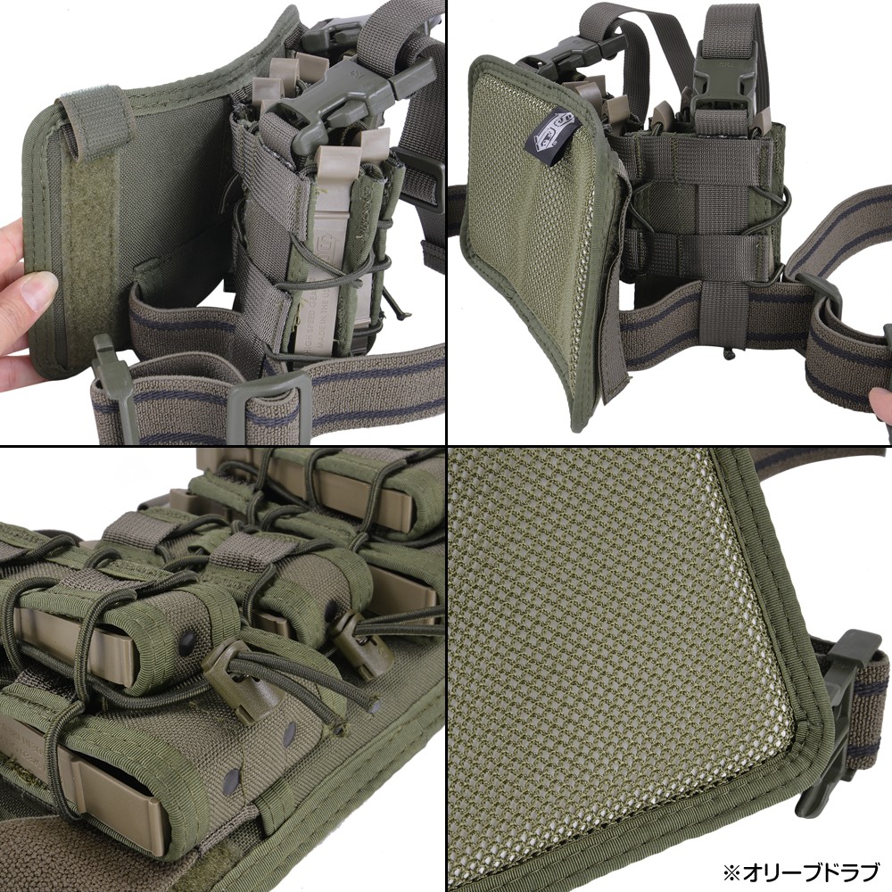 楽天市場】HSGI ライフル&拳銃用マグポーチ TACO レッグリグ V1 M4/AK