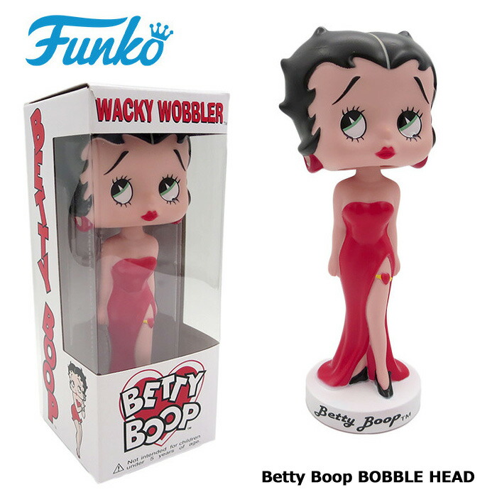 楽天市場】FUNKO ボビングヘッド ボブルヘッド ベティちゃん レッド