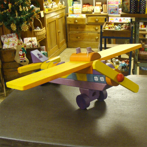 楽天市場】Ostheimer オストハイマー社 虹色ひこうき積み木