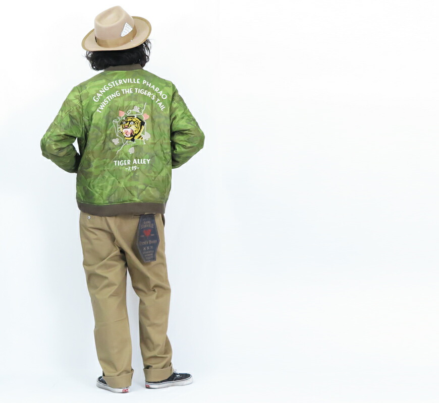 楽天市場】GANGSTERVILLE ギャングスタービル リバーシブル