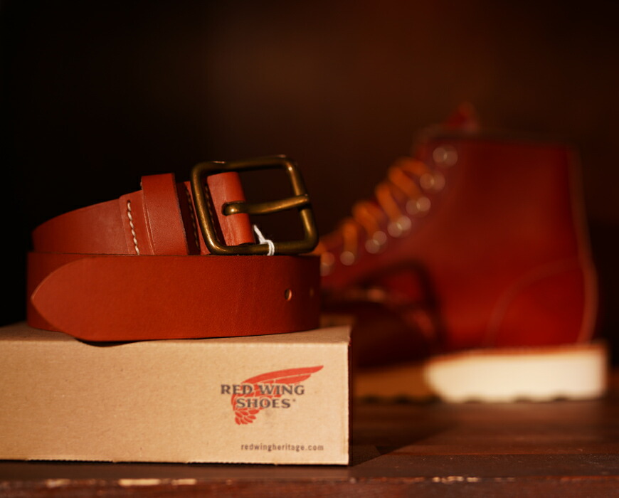 楽天市場】REDWING レッドウィング レザー ベルト 38mm幅 オロラセット