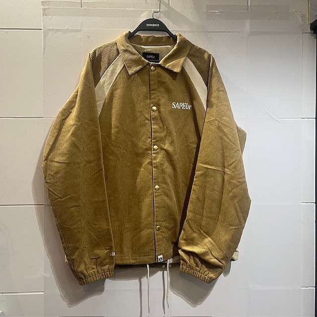 楽天市場】SAPEur Corduroy Track Coach Jacket XLサイズ サプール