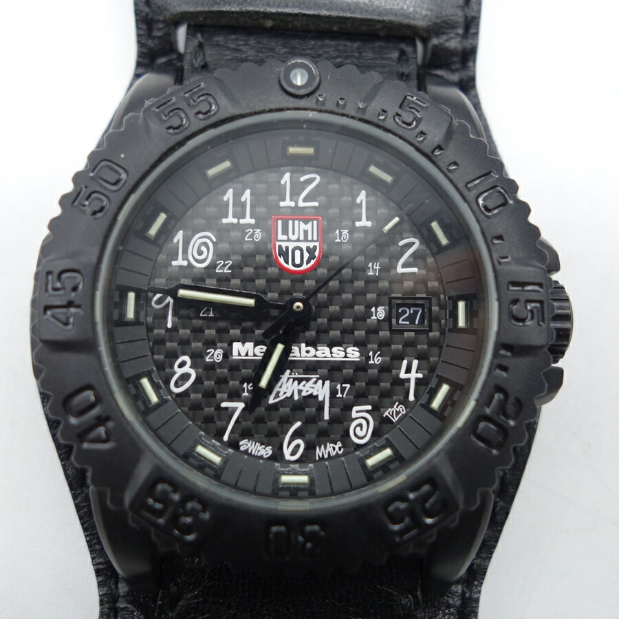 楽天市場】STUSSY LUMINOX 3150 MEGABASS LIMITED 1000本限定
