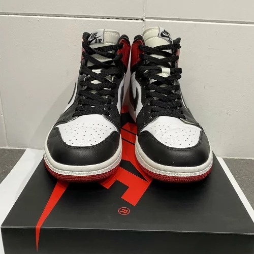 楽天市場】NIKE AIR JORDAN 1 RETRO HIGH OG BLACK TOE 28cm 555088
