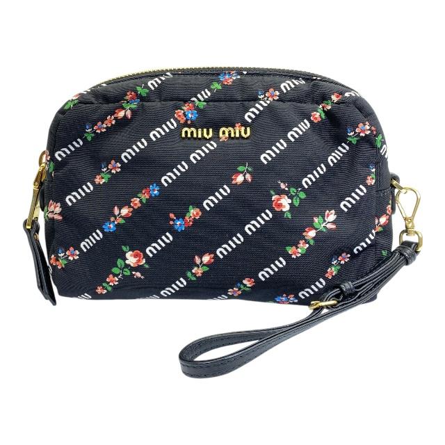 楽天市場】miumiu ミュウミュウ 5NE458 ポーチ 小物入れ 化粧ポーチ