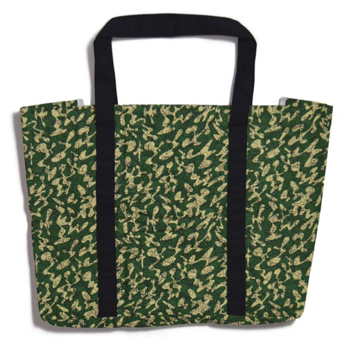 楽天市場】Kaikai kikiCAMO TOTE BAG / VIRIDIAN GREEN STYLE CAMOカモ