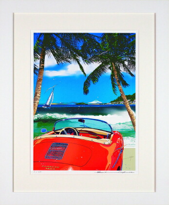 楽天市場】【ふるさと納税】版画 鈴木英人 「浜の休息」 シリアル