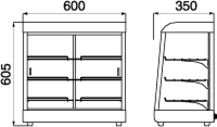 楽天市場】タイジ 温蔵ショーケース OS-800N【ホットショーケース