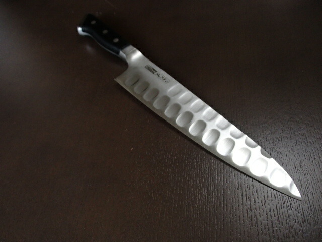 楽天市場】送料無料 特価品 グレステン 牛刀 両刃 724TK 刃渡り24cm