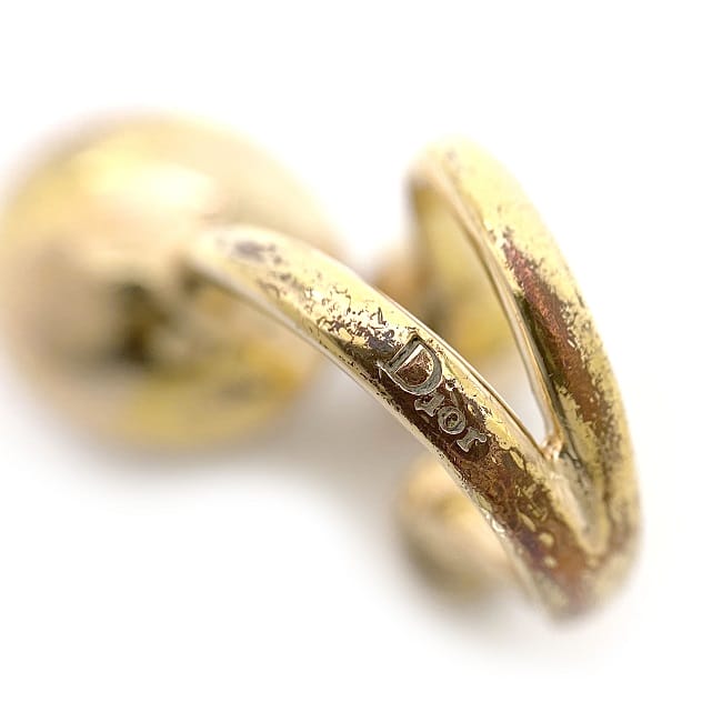 楽天市場】【送料無料】 クリスチャン ディオール リング ゴールド