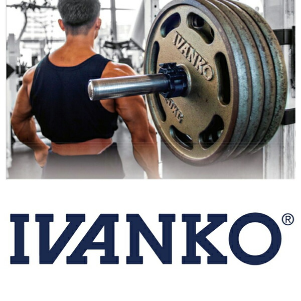 楽天市場】[IVANKO] オリンピックラバー EZプレート（20kg /2枚組み